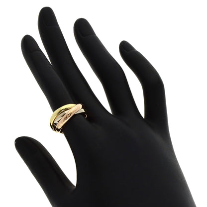 CARTIER Trinity #50 Ring K18 Yellow Gold 18K Pink GoldLadies [Used]