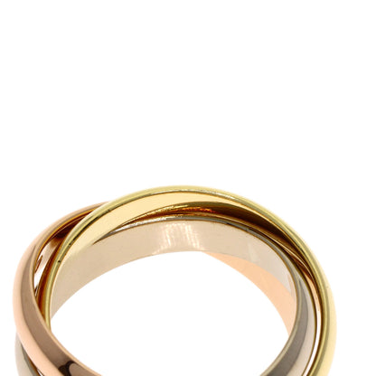 CARTIER Trinity #50 Ring K18 Yellow Gold 18K Pink GoldLadies [Used]
