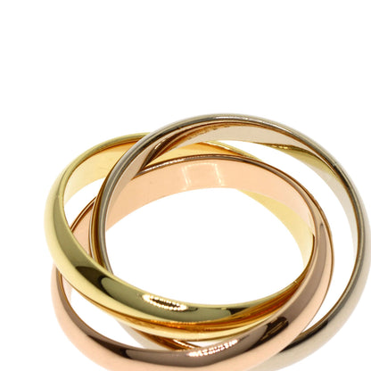 CARTIER Trinity #50 Ring K18 Yellow Gold 18K Pink GoldLadies [Used]