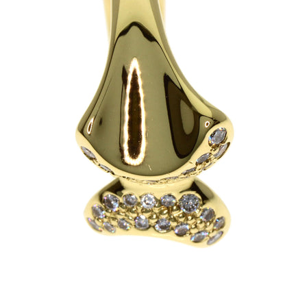 TIFFANY&Co. Butterfly Peretti Diamond Ring K18 Yellow Gold Ladies [Used]