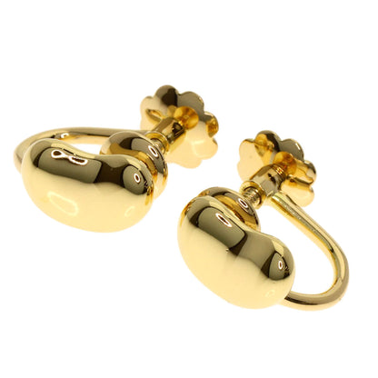 TIFFANY&Co. Bean Earring K18 Yellow Gold Ladies [Used]