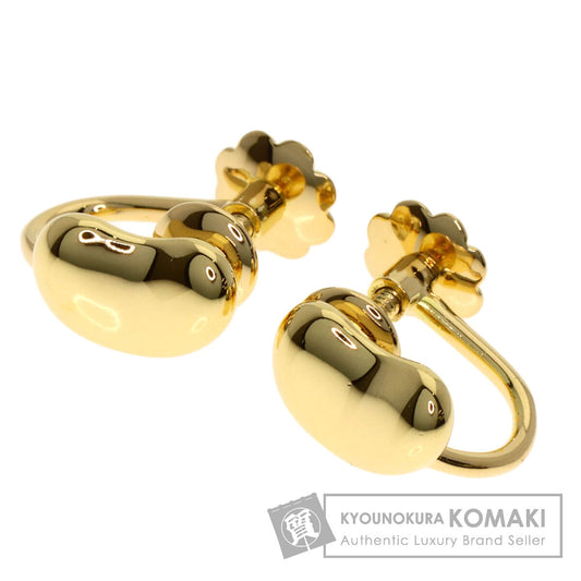 TIFFANY&Co. Bean Earring K18 Yellow Gold Ladies [Used]