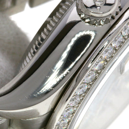 ROLEX Datejust 28 Bezel Diamond Watches 279136RBR Platinum/PT Ladies