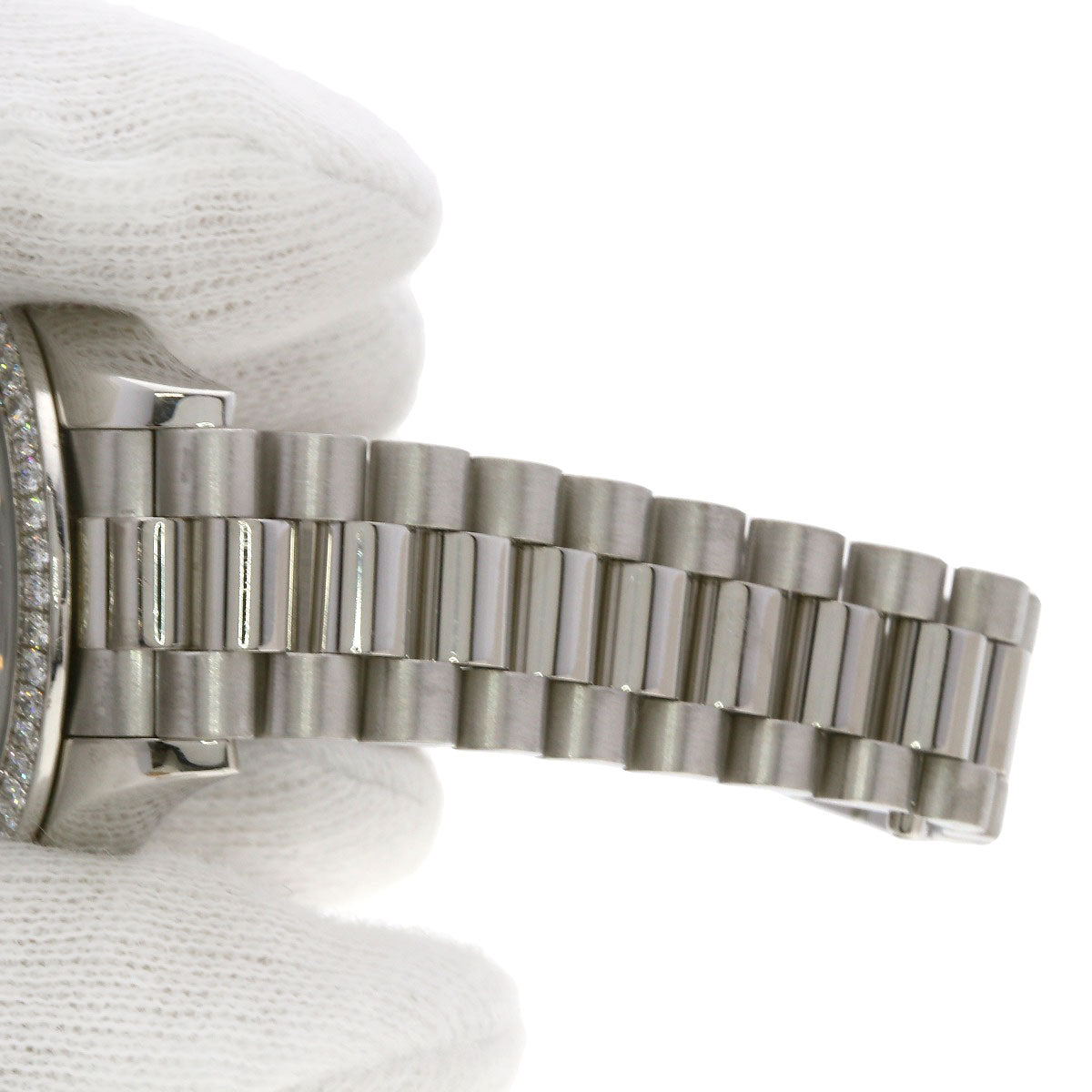 ROLEX Datejust 28 Bezel Diamond Watches 279136RBR Platinum/PT Ladies