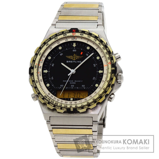 BREITLING Navitimer Digital Watches 80971 Stainless Steel/Stainless Steel mens