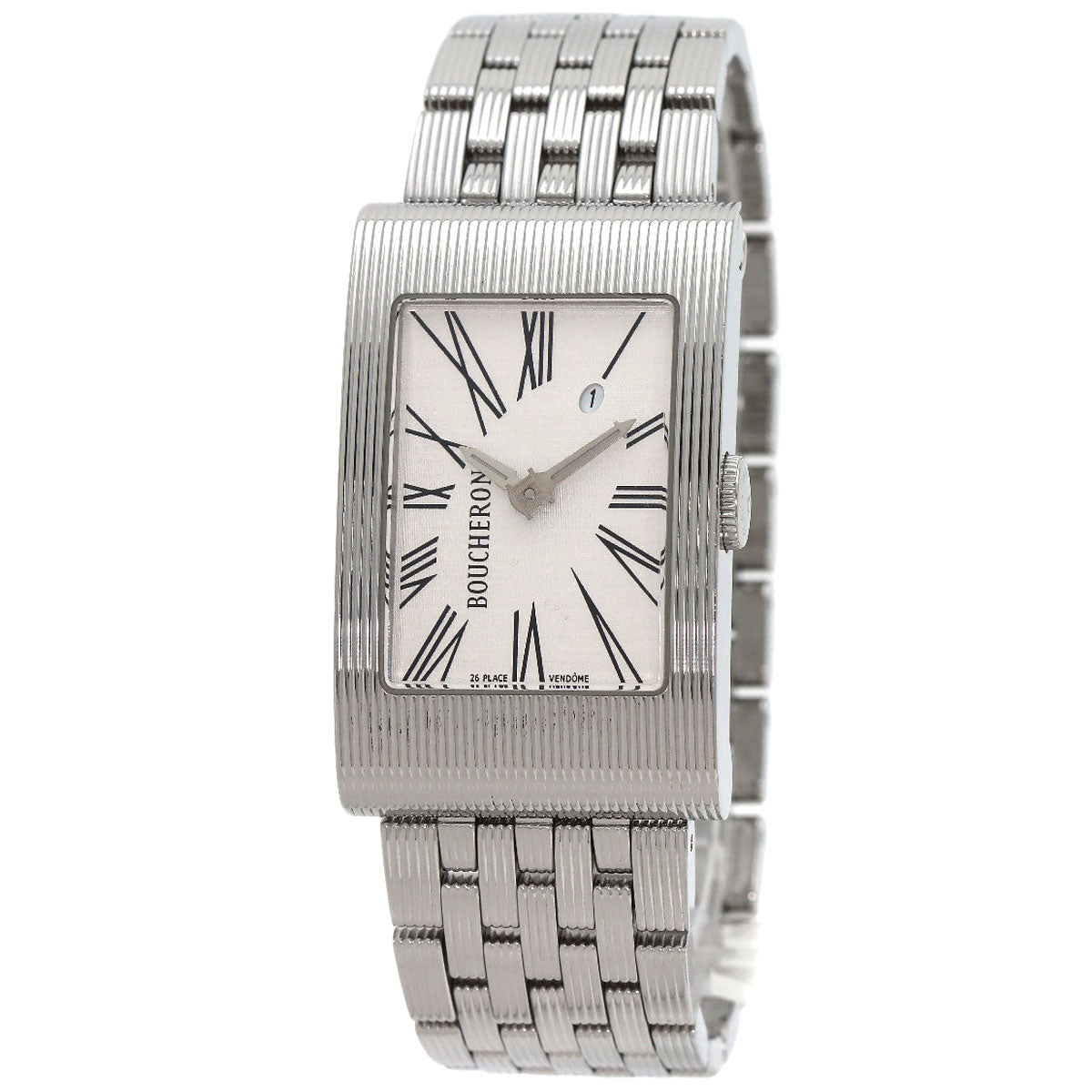Boucheron Reflation Watches Stainless Steel/Stainless Steel mens