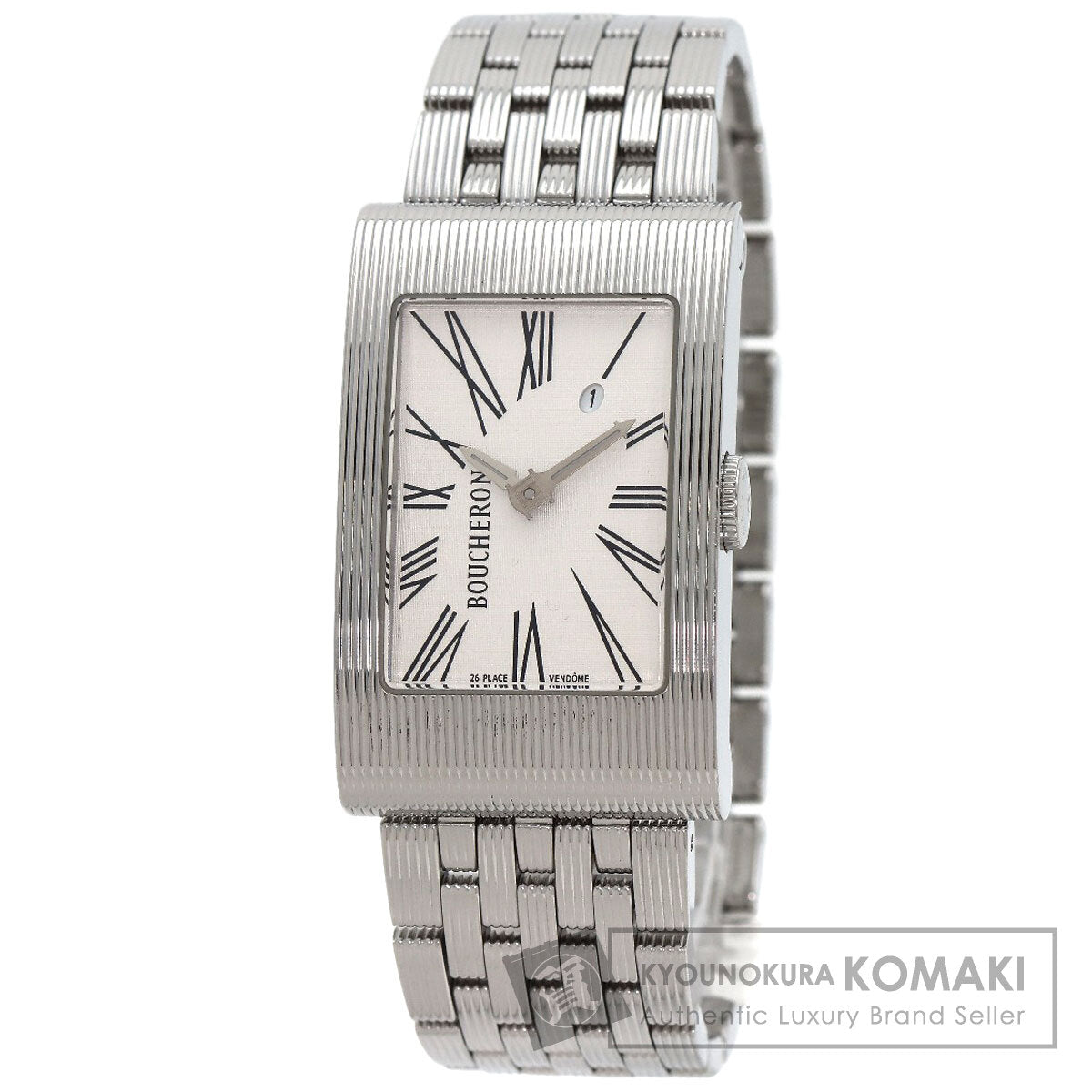 Boucheron Reflation Watches Stainless Steel/Stainless Steel mens