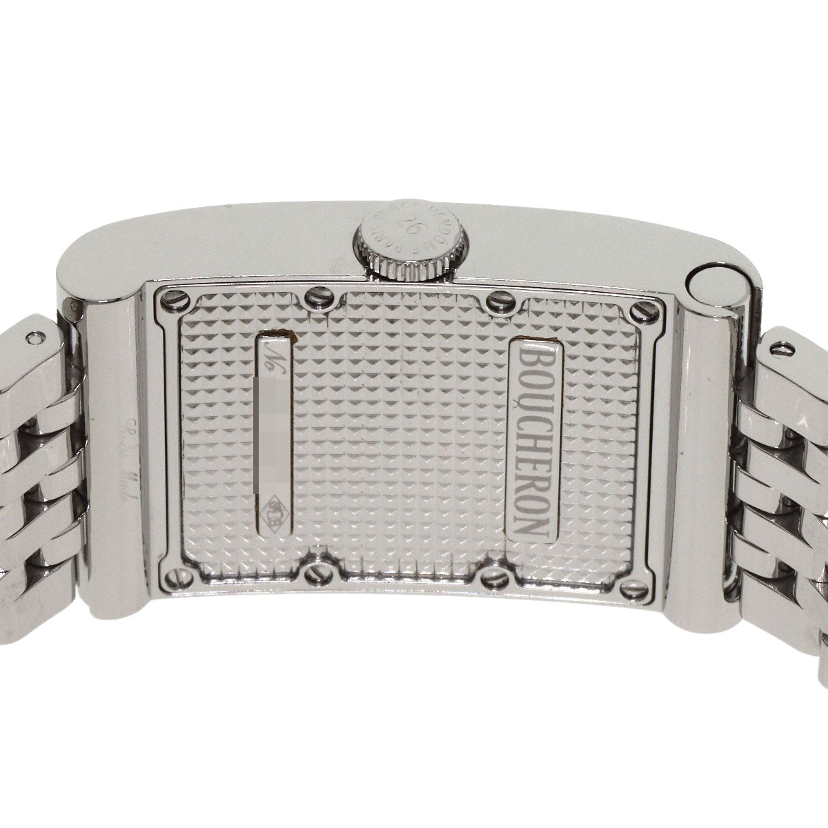 Boucheron Reflation Watches Stainless Steel/Stainless Steel mens