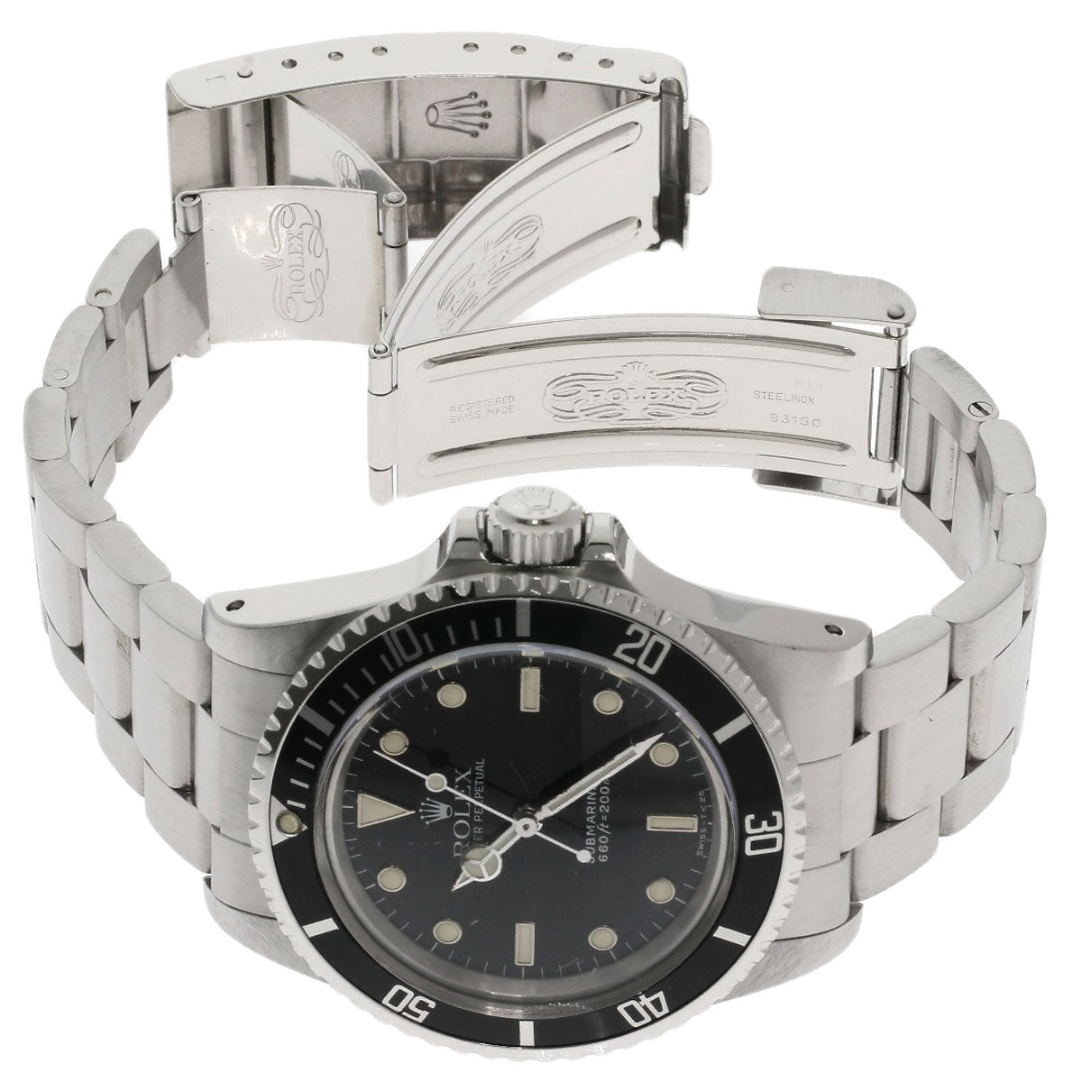 ROLEX Submariner All Tritium 1989 Vintage Watches 5513 Stainless Steel/Stainless Steel mens