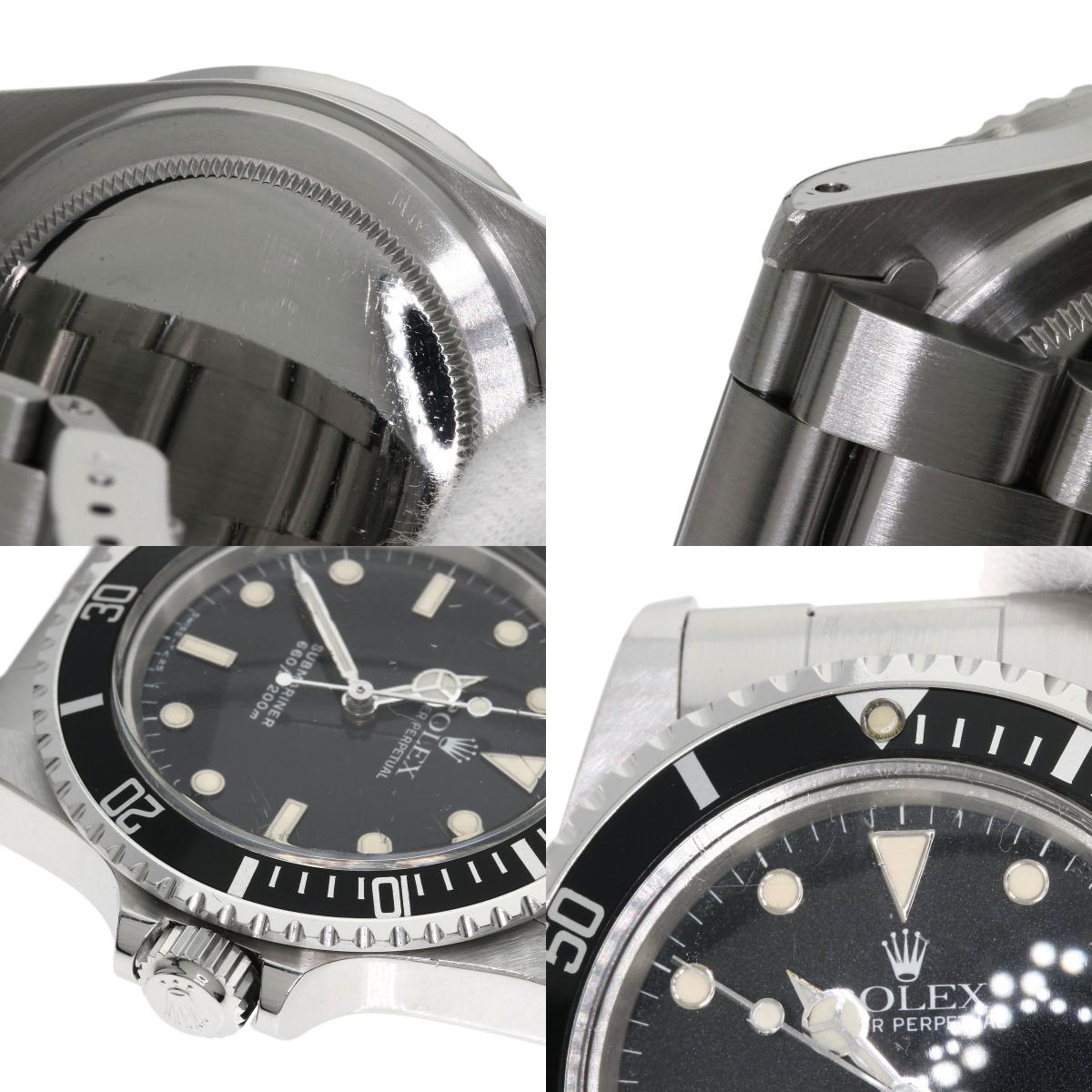 ROLEX Submariner All Tritium 1989 Vintage Watches 5513 Stainless Steel/Stainless Steel mens