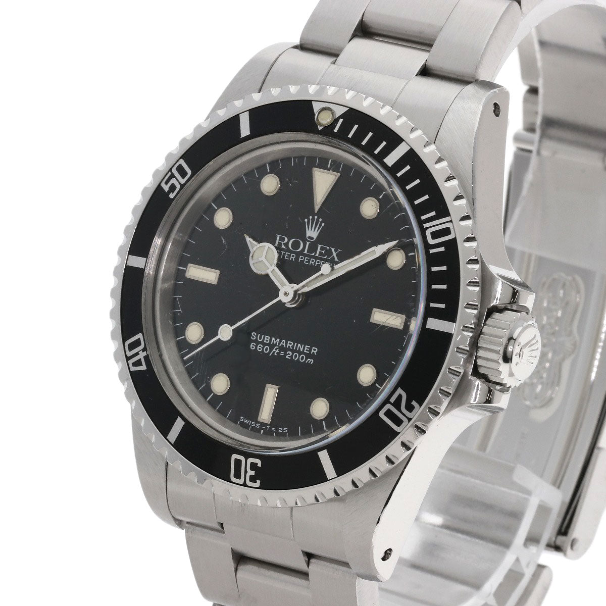 ROLEX Submariner All Tritium 1989 Vintage Watches 5513 Stainless Steel/Stainless Steel mens