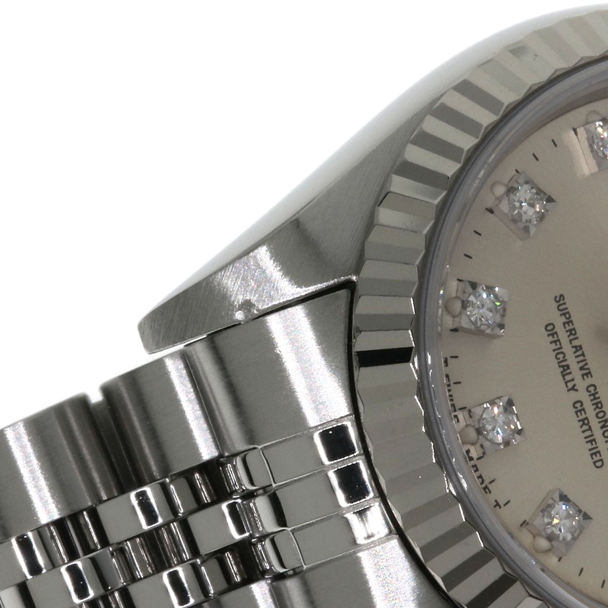 ROLEX DATEJUST 10P Diamond Watches 69174G Stainless Steel/Stainless Steel Ladies