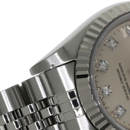 ROLEX DATEJUST 10P Diamond Watches 69174G Stainless Steel/Stainless Steel Ladies