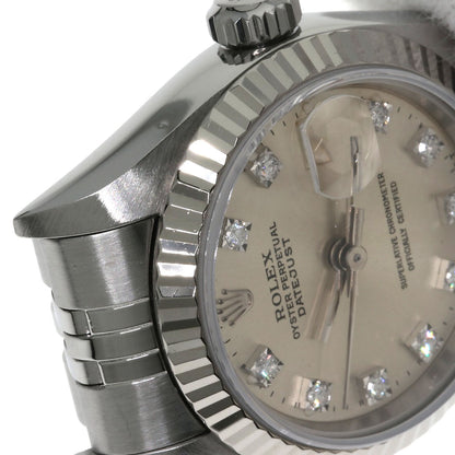 ROLEX DATEJUST 10P Diamond Watches 69174G Stainless Steel/Stainless Steel Ladies