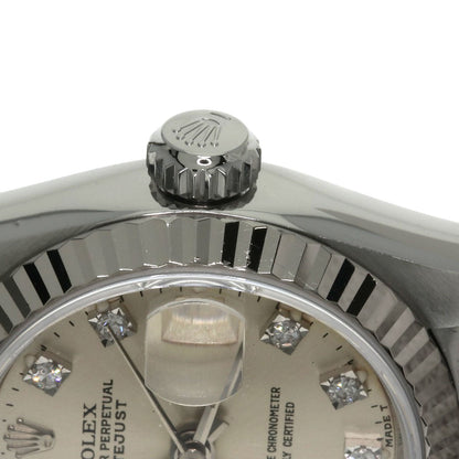 ROLEX DATEJUST 10P Diamond Watches 69174G Stainless Steel/Stainless Steel Ladies