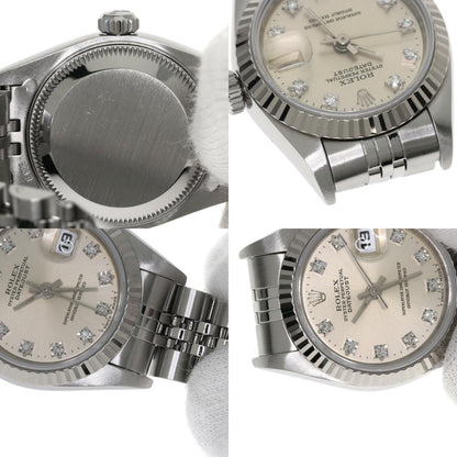 ROLEX DATEJUST 10P Diamond Watches 69174G Stainless Steel/Stainless Steel Ladies