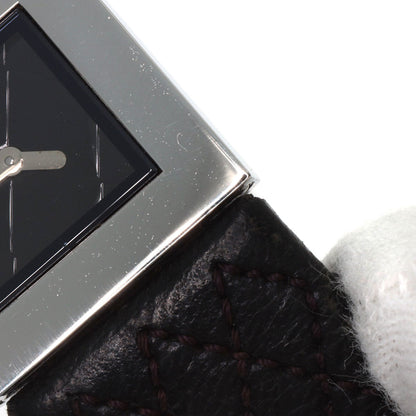 CHANEL Matelasse Watches H0116 Stainless Steel/Leather Ladies
