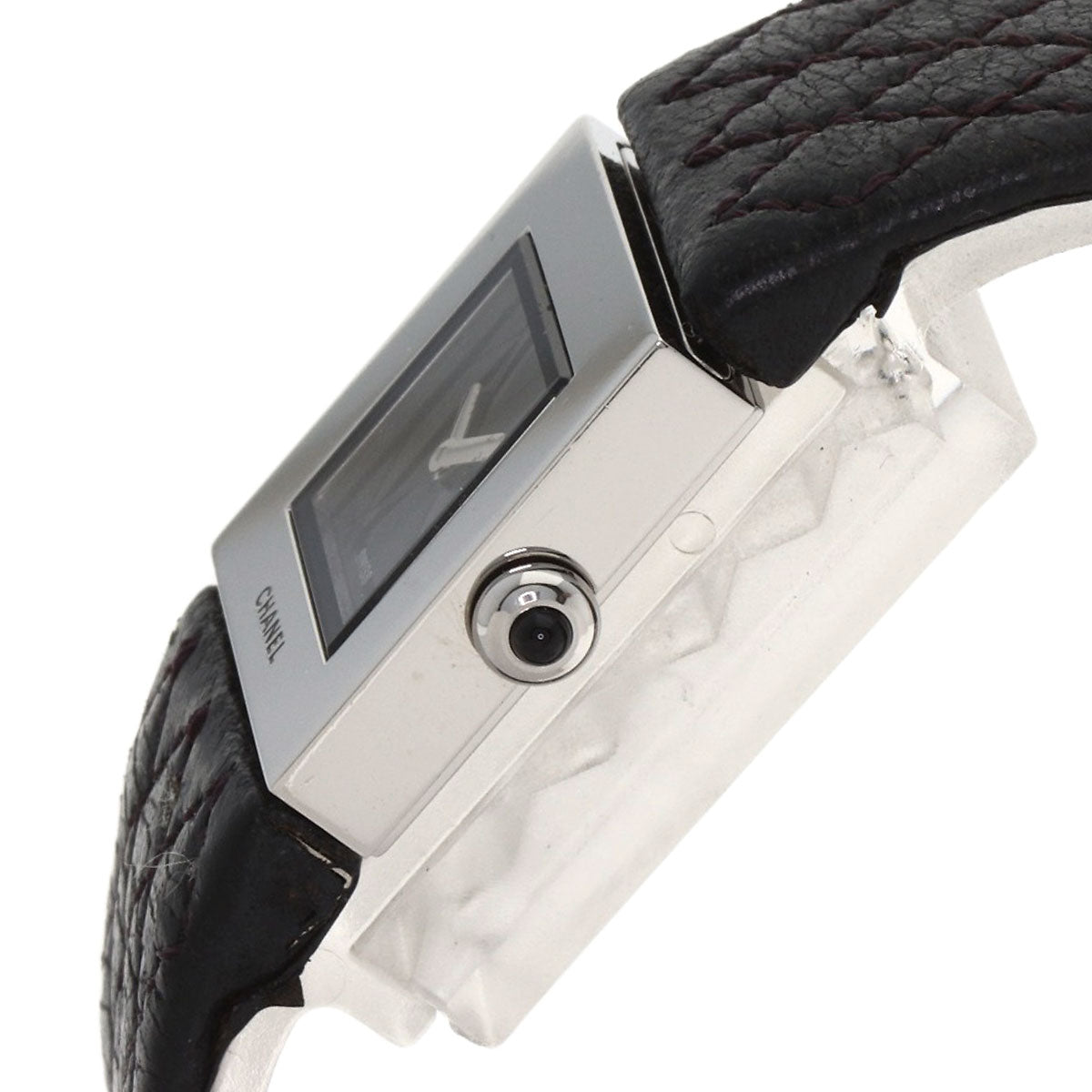 CHANEL Matelasse Watches H0116 Stainless Steel/Leather Ladies