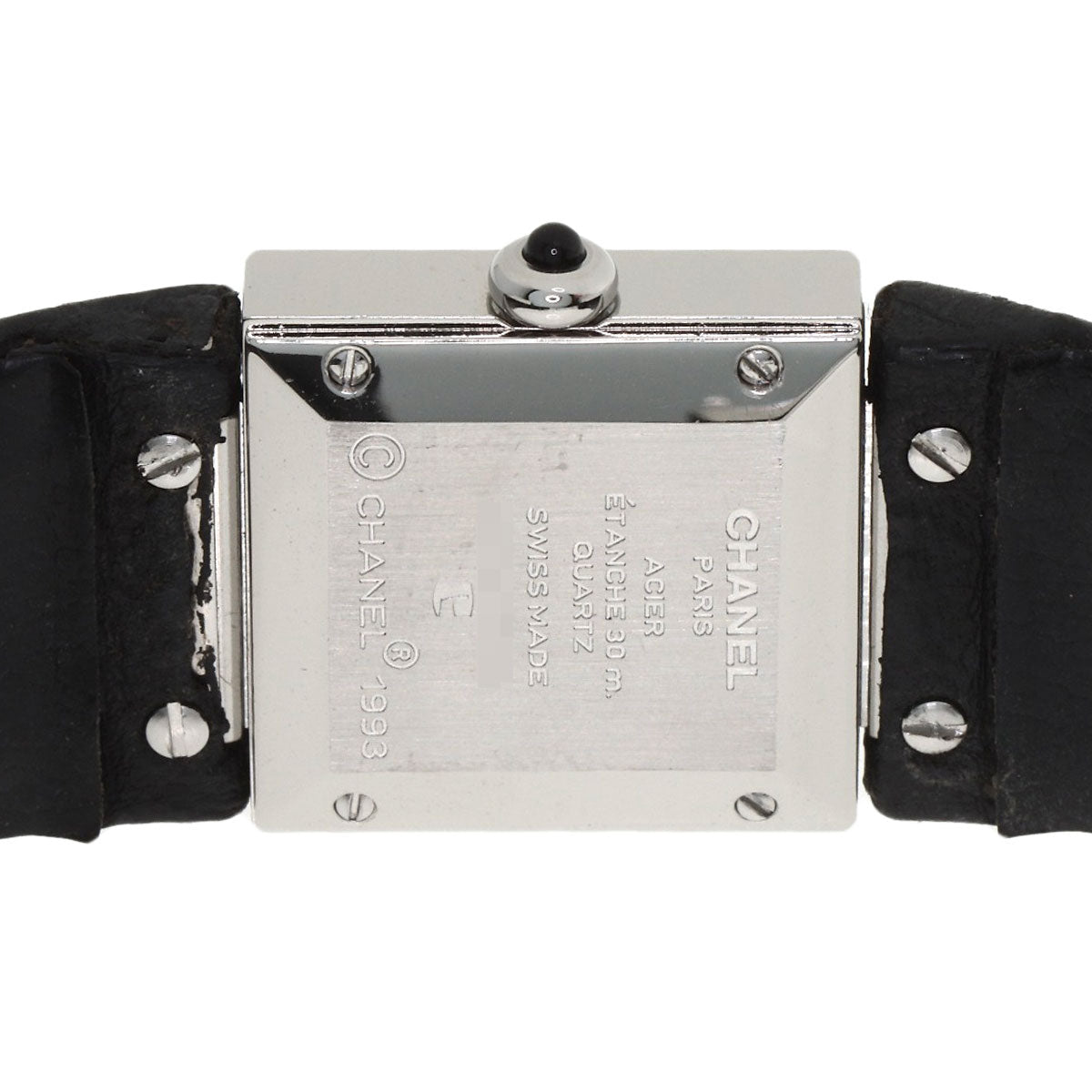 CHANEL Matelasse Watches H0116 Stainless Steel/Leather Ladies