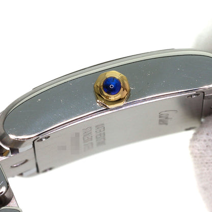 CARTIER Tank francaise SM Watches W51007Q4 Stainless Steel/SSxK18YG Ladies