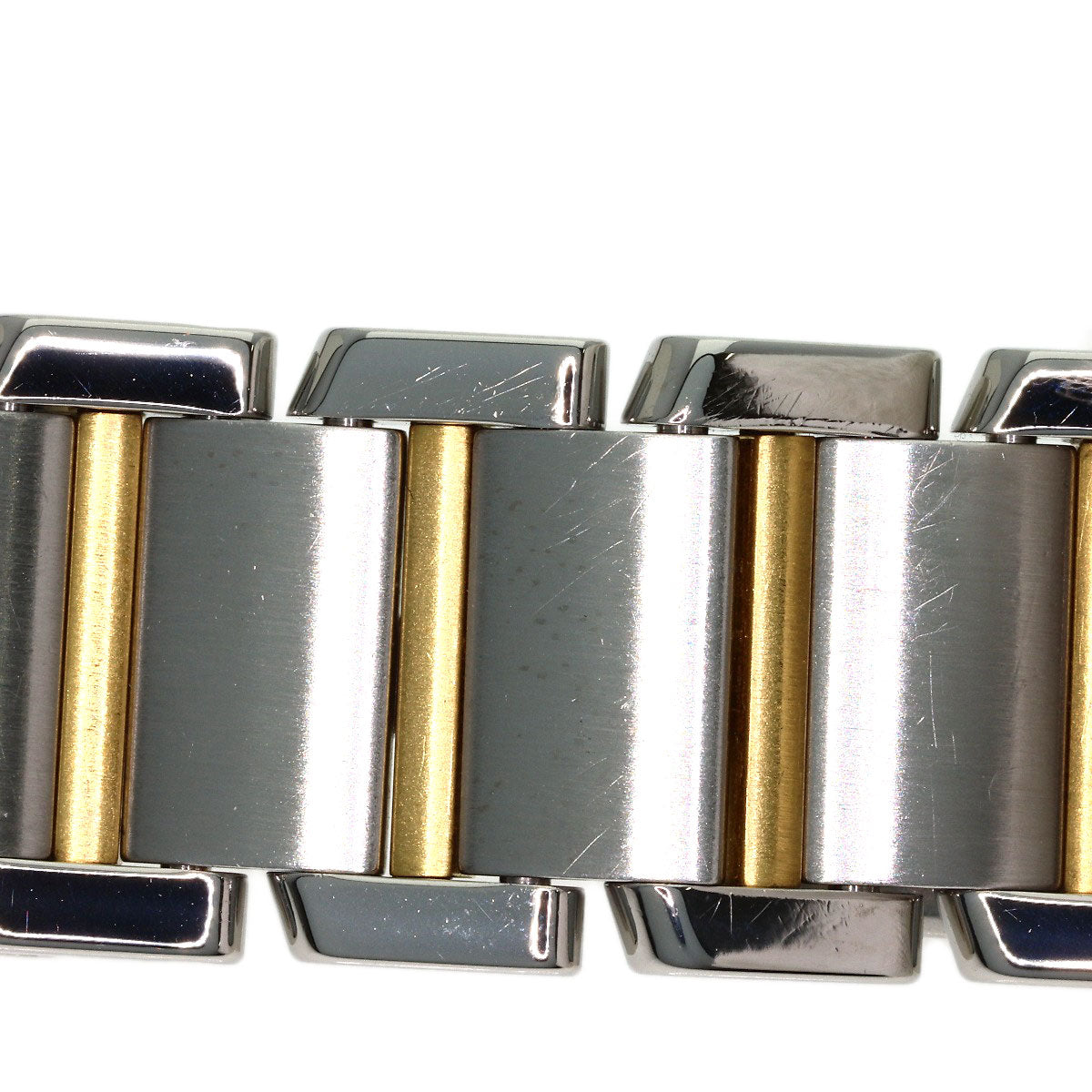 CARTIER Tank francaise SM Watches W51007Q4 Stainless Steel/SSxK18YG Ladies
