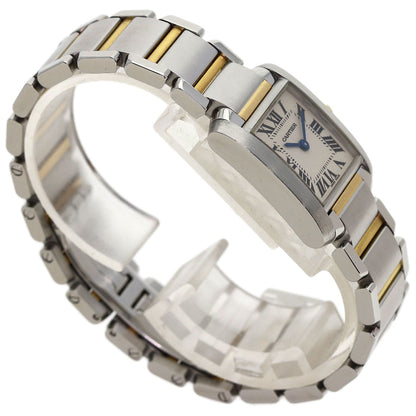 CARTIER Tank francaise SM Watches W51007Q4 Stainless Steel/SSxK18YG Ladies