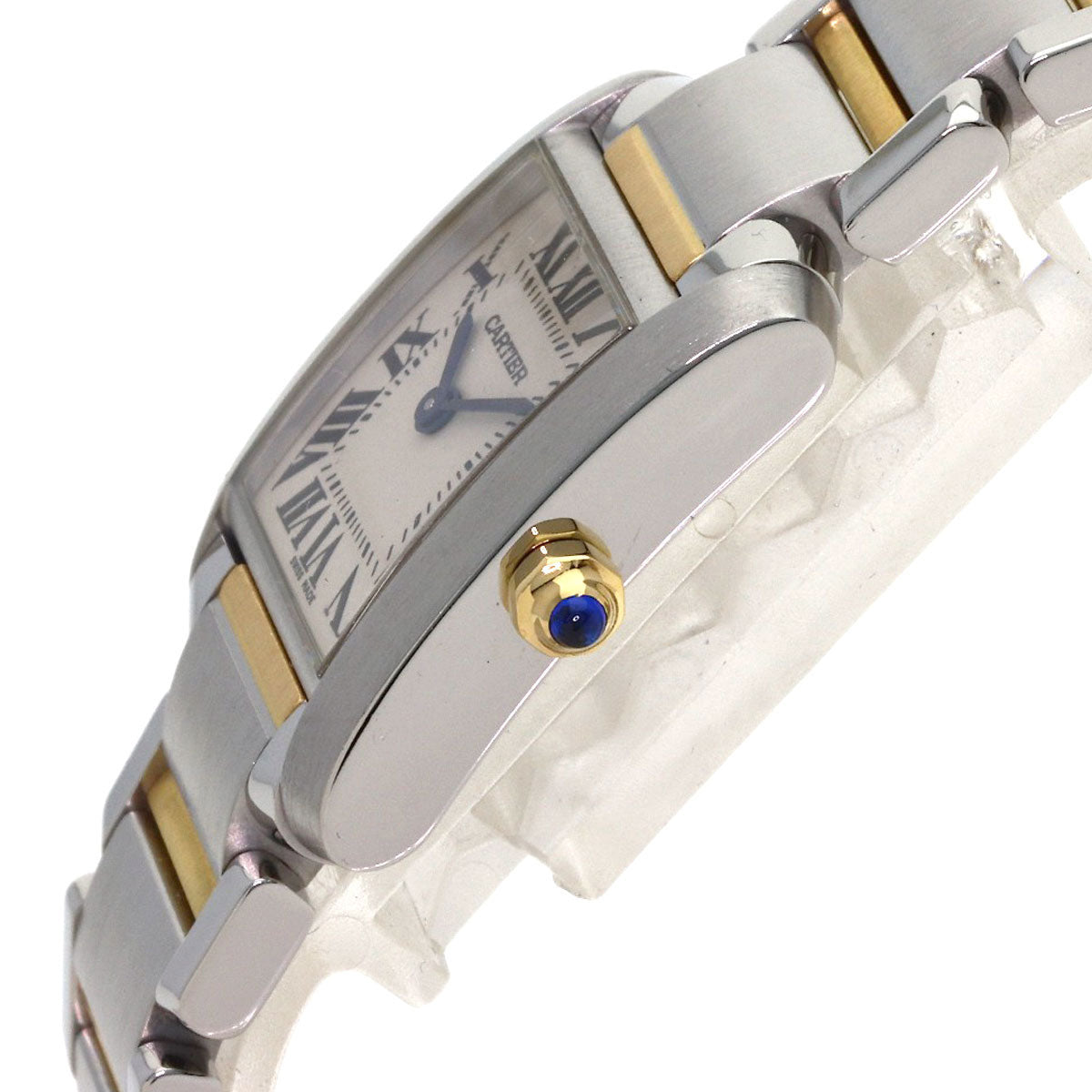 CARTIER Tank francaise SM Watches W51007Q4 Stainless Steel/SSxK18YG Ladies