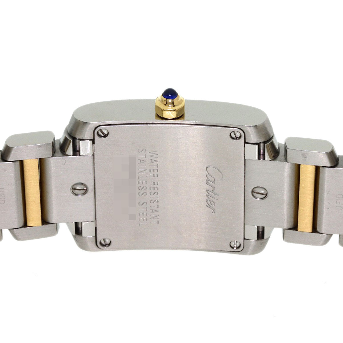 CARTIER Tank francaise SM Watches W51007Q4 Stainless Steel/SSxK18YG Ladies