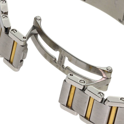 CARTIER Tank francaise SM Watches W51007Q4 Stainless Steel/SSxK18YG Ladies