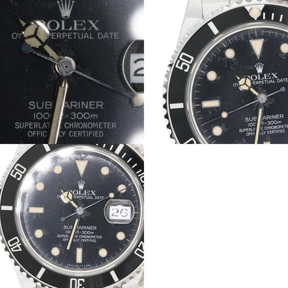 ROLEX Submariner Date All Tritium 1987 Vintage Watches 168000 Stainless Steel/Stainless Steel mens