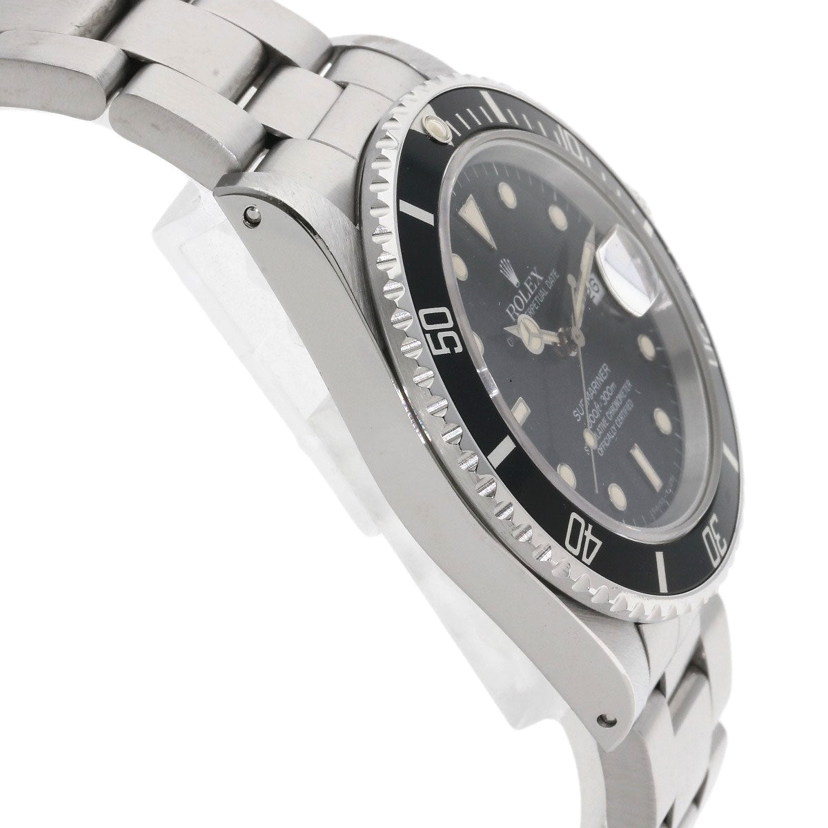 ROLEX Submariner Date All Tritium 1987 Vintage Watches 168000 Stainless Steel/Stainless Steel mens