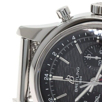 BREITLING Transocean Chronograph GMT Limited to 2000 pieces worldwide Watches AB0451 Stainless Steel/Stainless Steel mens