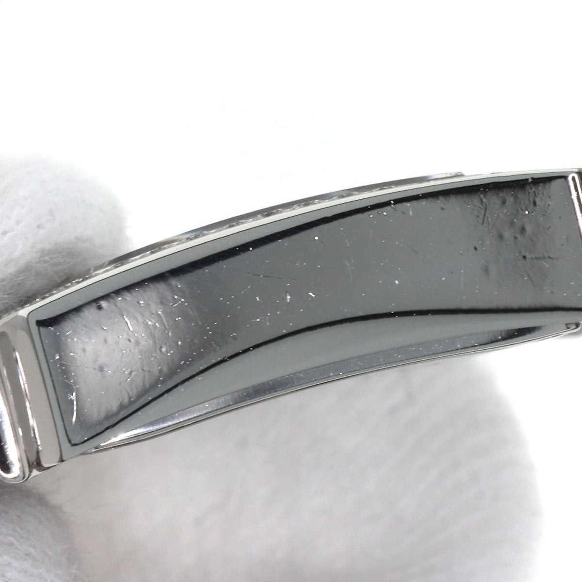 HERMES H Watch Mini Diamond Watches HH1.130 Stainless Steel/Stainless Steel Ladies