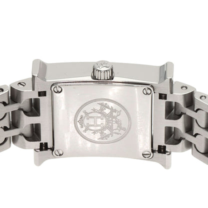 HERMES H Watch Mini Diamond Watches HH1.130 Stainless Steel/Stainless Steel Ladies