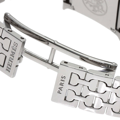 HERMES H Watch Mini Diamond Watches HH1.130 Stainless Steel/Stainless Steel Ladies