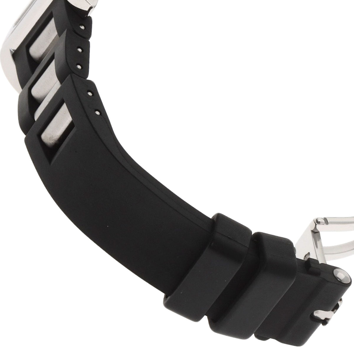 BVLGARI Rettangoro Watches RT39S Stainless Steel/Rubber Ladies