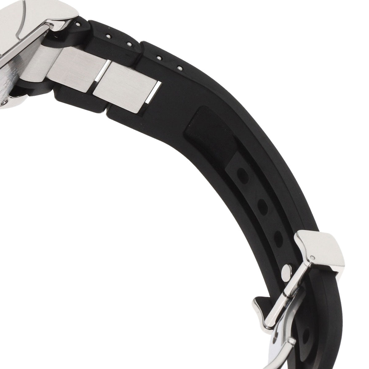 BVLGARI Rettangoro Watches RT39S Stainless Steel/Rubber Ladies