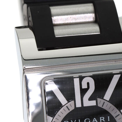 BVLGARI Rettangoro Watches RT39S Stainless Steel/Rubber Ladies