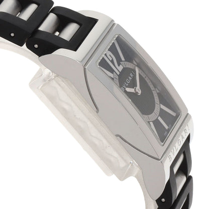 BVLGARI Rettangoro Watches RT39S Stainless Steel/Rubber Ladies