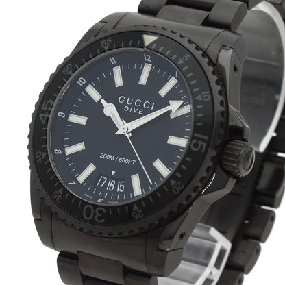 GUCCI Dive Watches 136.2 Stainless Steel/Stainless Steel mens