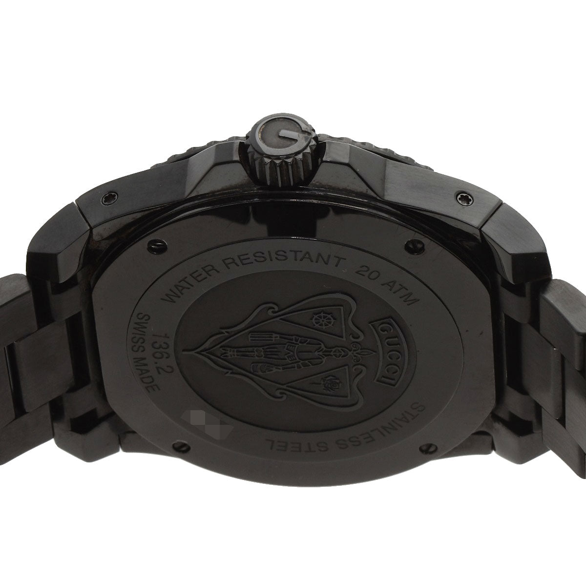 GUCCI Dive Watches 136.2 Stainless Steel/Stainless Steel mens