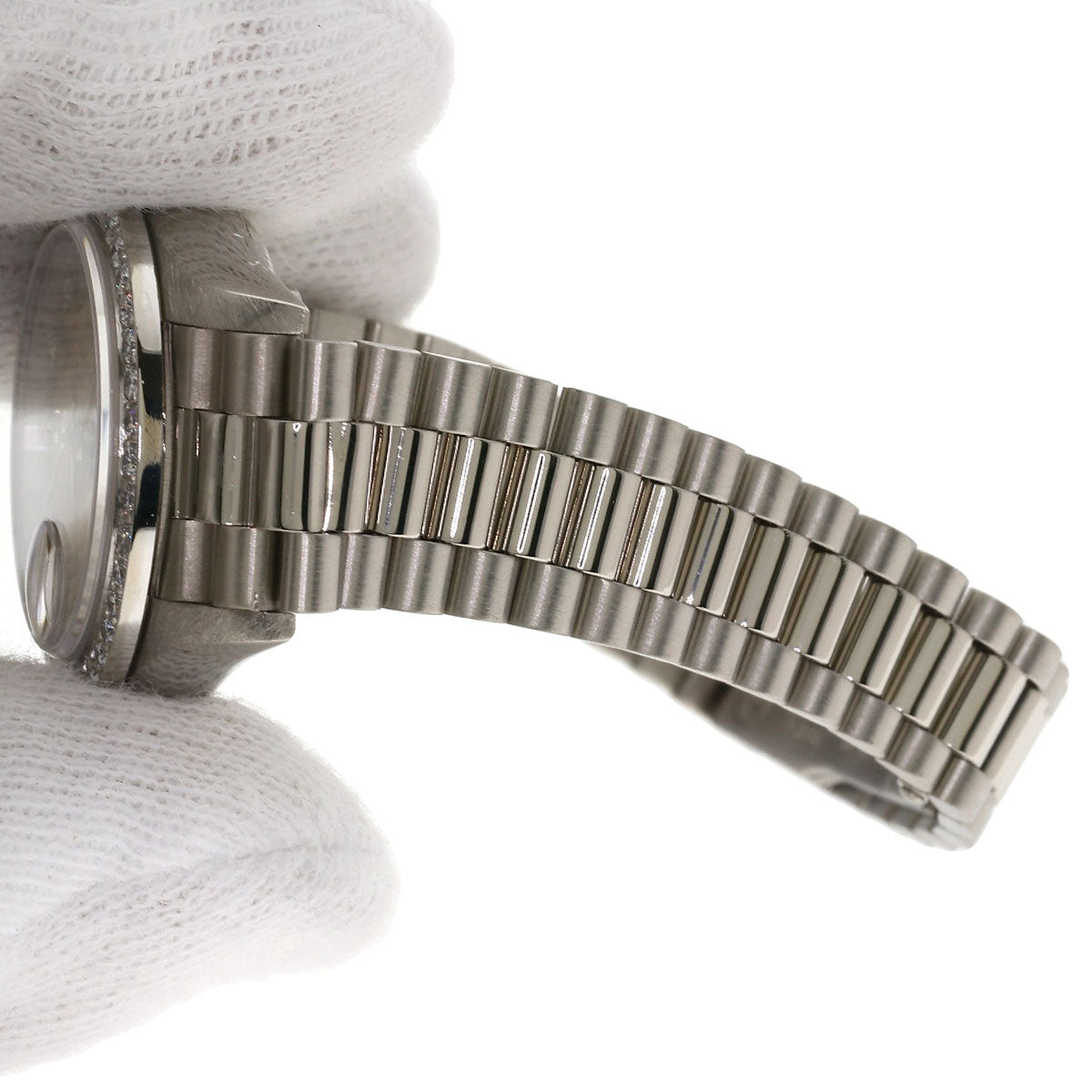 ROLEX DATEJUST 10P Diamond Watches 69139G K18 White Gold/K18 White Gold Ladies