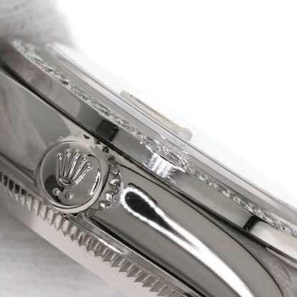 ROLEX DATEJUST 10P Diamond Watches 69139G K18 White Gold/K18 White Gold Ladies