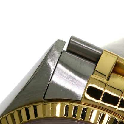 ROLEX DATEJUST 10P Diamond Watches 16233G Stainless Steel/SSxK18YG mens