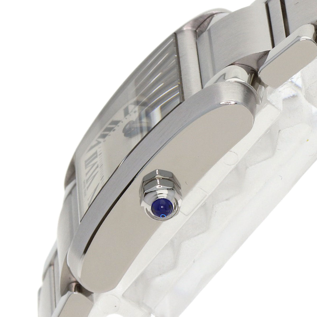 CARTIER Tank francaise SM Watches W51008Q3 Stainless Steel/Stainless Steel Ladies