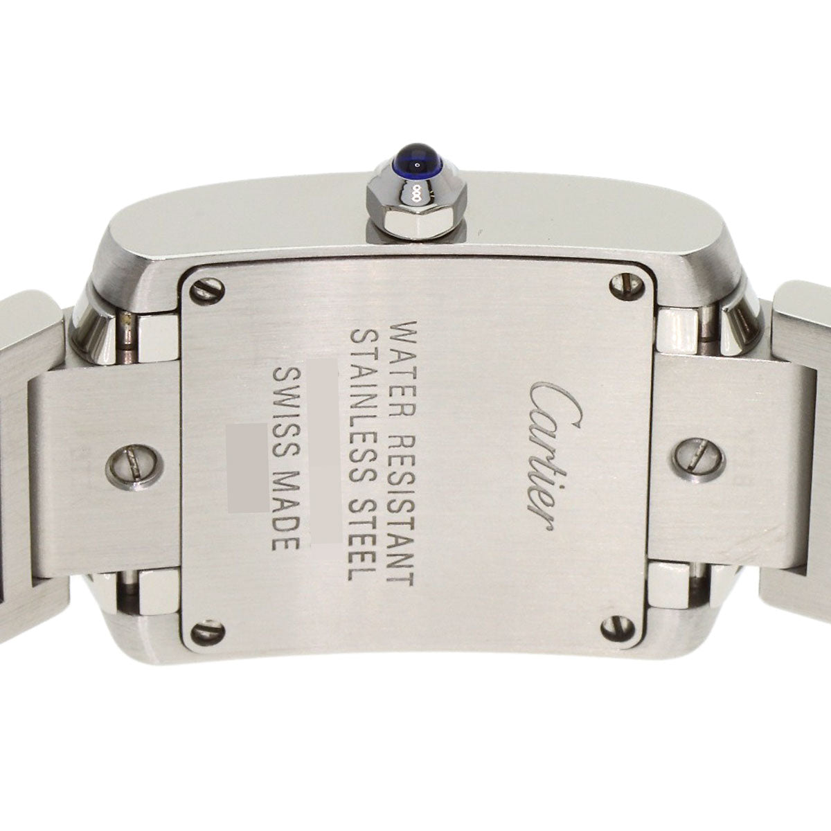 CARTIER Tank francaise SM Watches W51008Q3 Stainless Steel/Stainless Steel Ladies