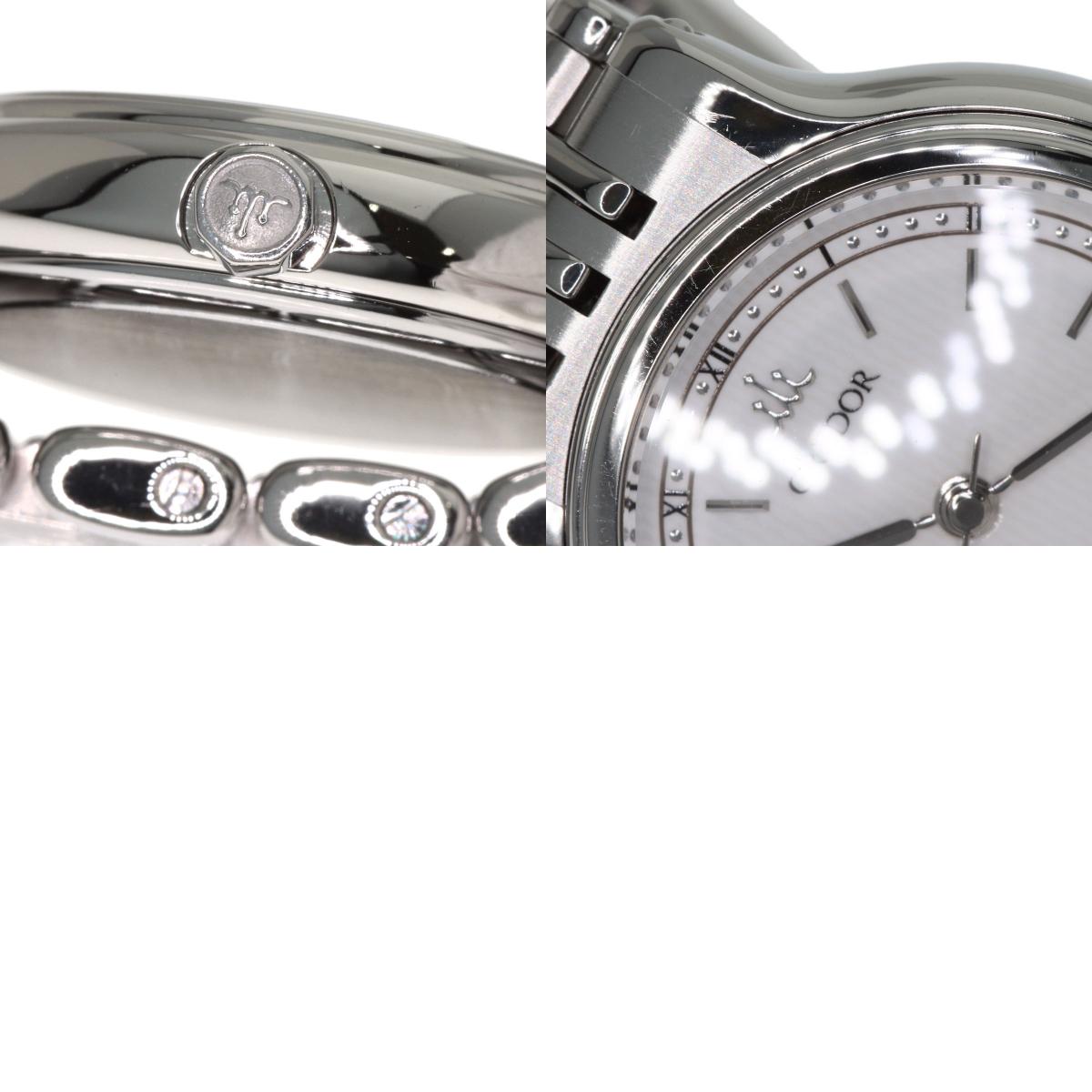 SEIKO CREDOR round face Watches 7371-0090 Stainless Steel/Stainless Steel Ladies