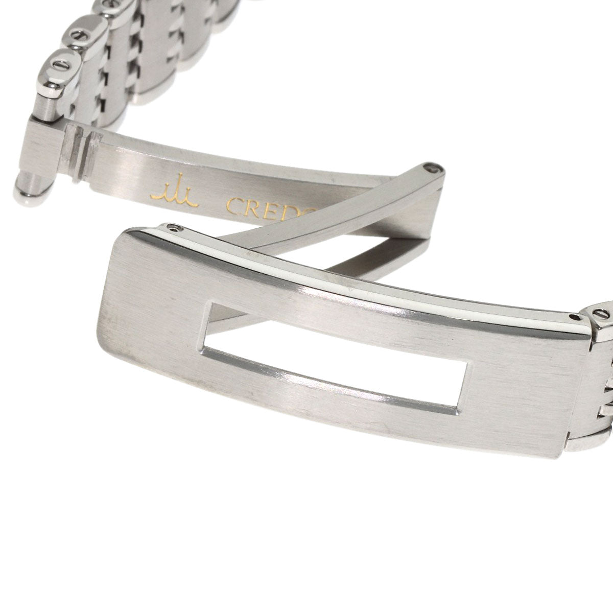 SEIKO CREDOR round face Watches 7371-0090 Stainless Steel/Stainless Steel Ladies