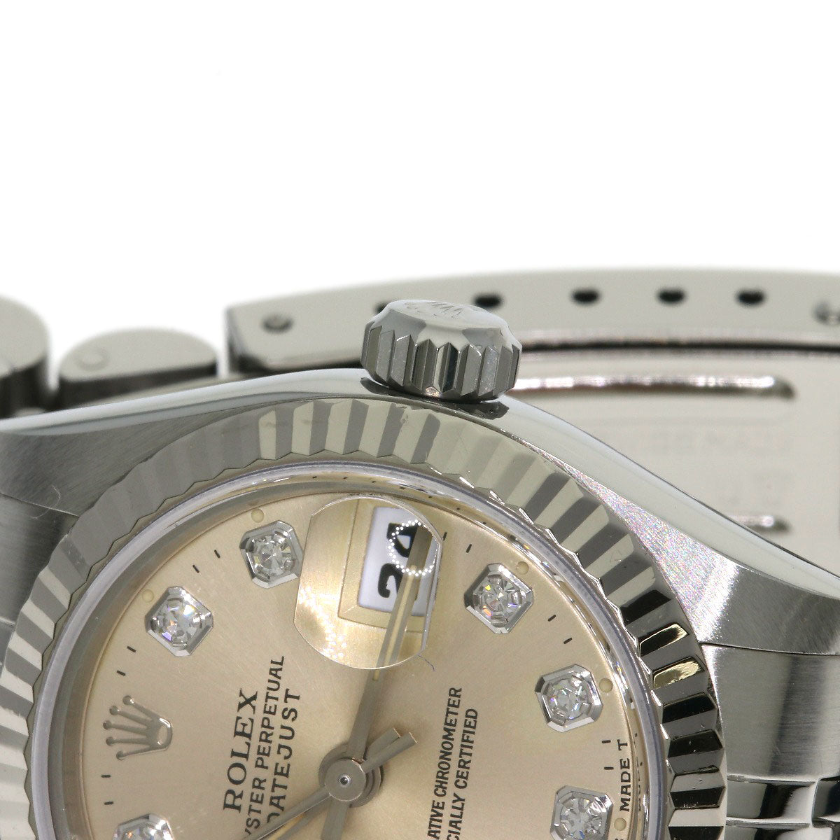 ROLEX DATEJUST 10P Diamond Watches 69174G Stainless Steel/Stainless Steel Ladies