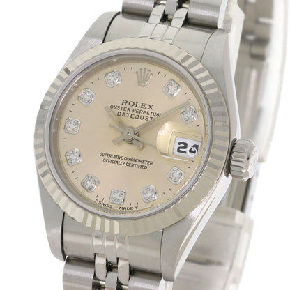 ROLEX DATEJUST 10P Diamond Watches 69174G Stainless Steel/Stainless Steel Ladies